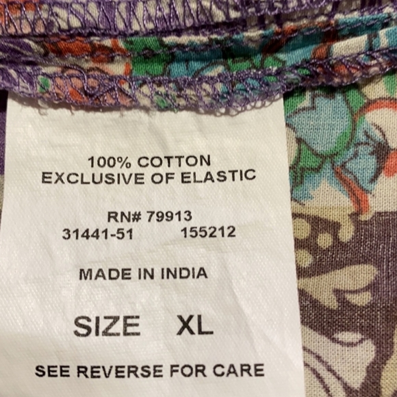 Oh Baby by Motherhood Maternity Cotton Top XL - Picture 7 of 7